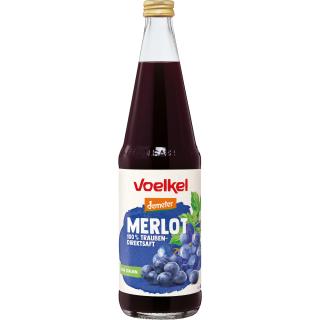 Merlot Traubensaft demeter  0,7 L