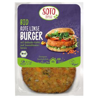 Gemüseburger Rote-Linsen 8x160g