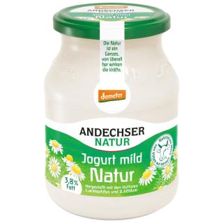 Joghurt natur mild 3,7% demeter