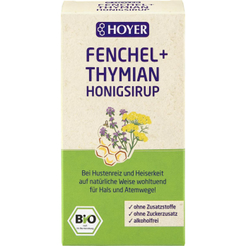 Fenchel & Thymian Honigsirup 250g Dosier