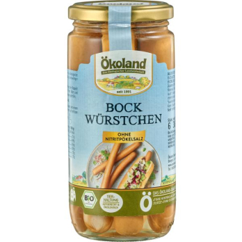 Bockwürstchen in Eigenhaut,Gla