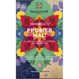 Happiness is Probier mal